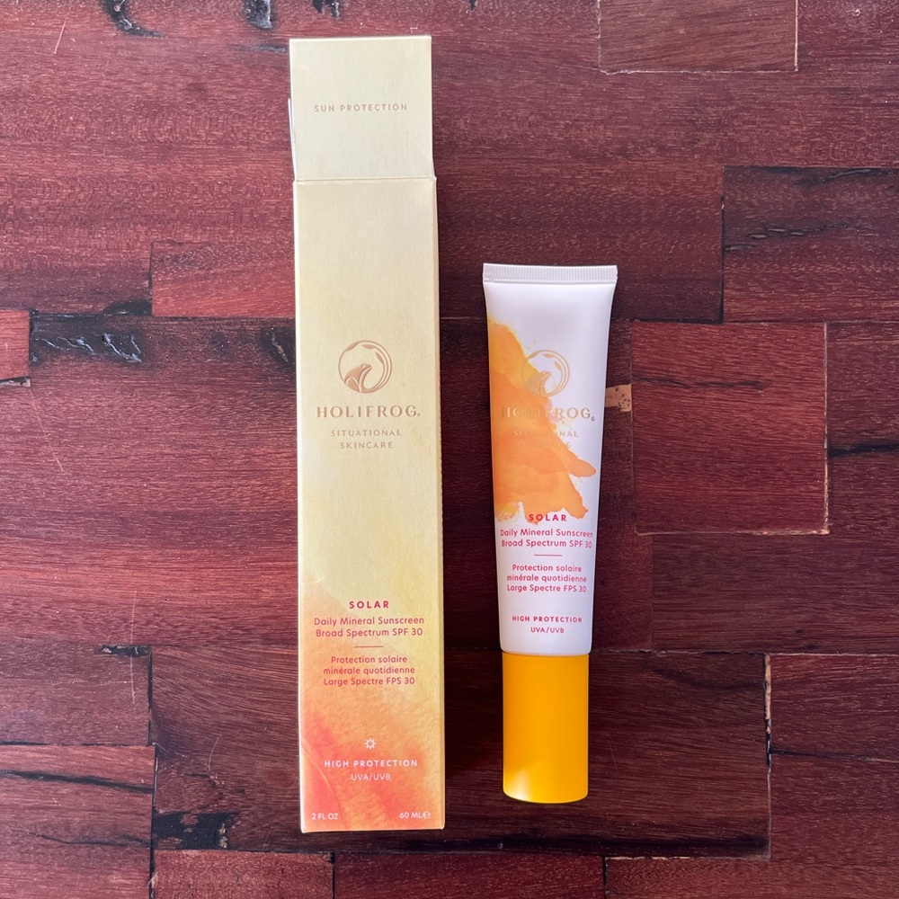 NWT - Holifrog – Daily Mineral Sunscreen Broad Spectrum SPF 30